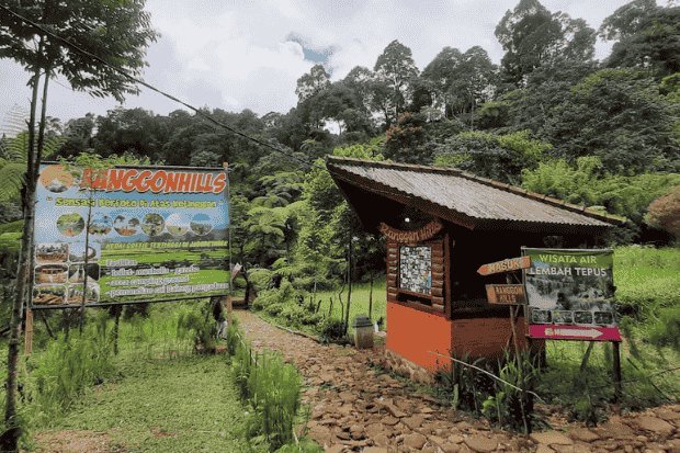 Perjalanan menuju lokasi wisata