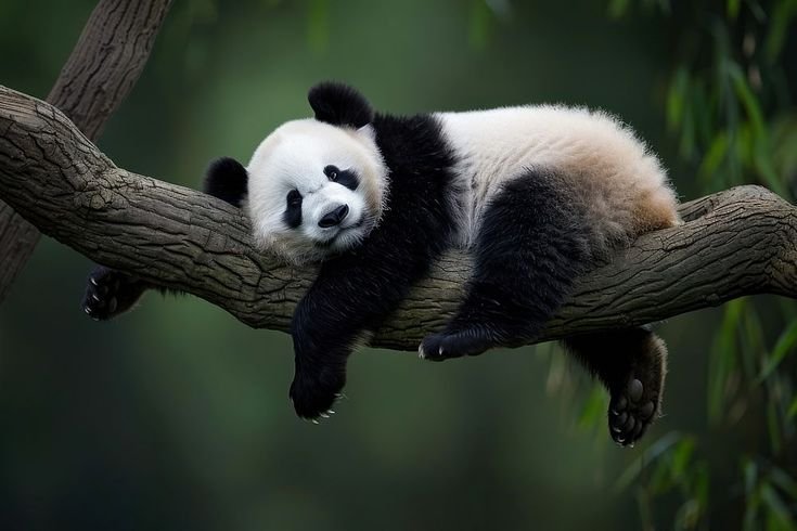 Hewan Panda Hidup di Daerah Pegunungan