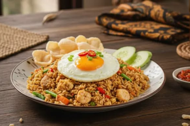 Nasi Goreng Mudah Dibuat di Rumah