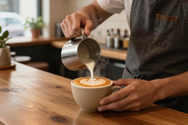 cara menikmati latte praktis di rumah